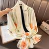 Women'S Elegant And Versatile Spring And Summer Sunscreen Autumn And Winter Warm Scarf Fashion Shawl Dual-Purpose