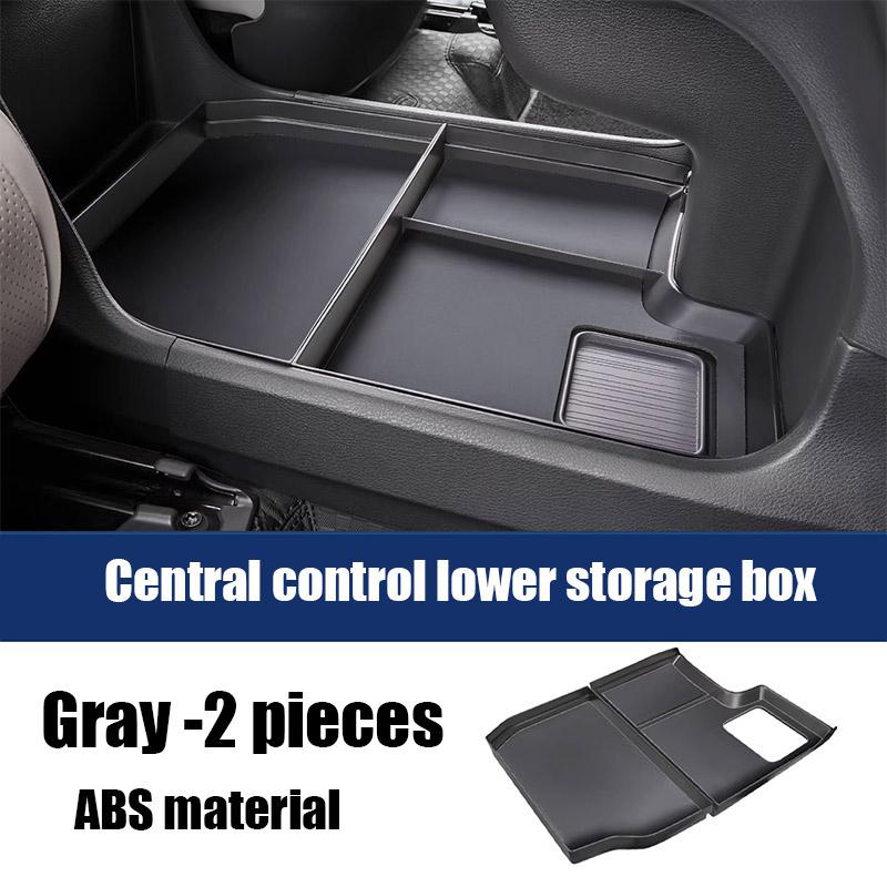 Для Toyota Sienna XL40 2024 2025 Автомобильный нижний ящик для хранения в центральной консоли из АБС-пластика компонент для хранения в салоне