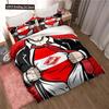 ФК Спартак Москва Футбол 3D Принт Постельное Белье Милый Пододеяльник Покрывало Наволочка На Заказ Постельное Белье Квин Кинг Полный Размер