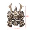3D Car Sticker Premium Warrior Metal Car Side Fender Rear Trunk Skull Emblem Badge Decal for Any Vehicle Truck Car Motorcycle RV