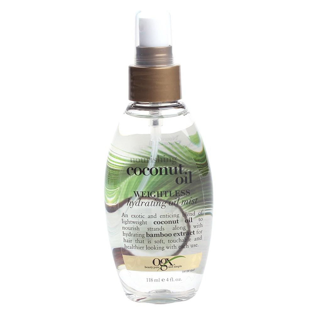 OGX Nourishing Coconut Oil Weightless Hydrating Mist, 118ml, 1 Unit