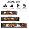 Halloween Fence Banner Jack Lantern Setting Outdoor Yard Decor
