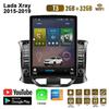 9,7-дюймовый автомобильный радиоприемник для Lada Xray 2015-2019 Android 2 DIN Tesla с вертикальным экраном Carplay Авто радио Мультимедийный плеер 2 + 32 ГБ