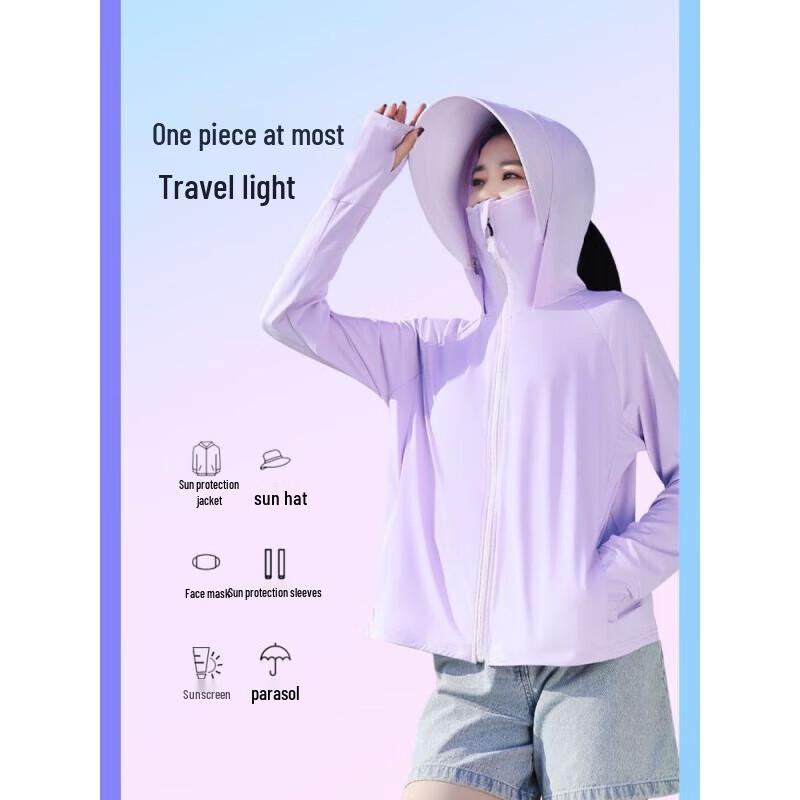 Дышащая куртка с капюшоном Beneunder UPF50+ из ледяного шелка для защиты от солнца