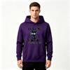 Men's It's Fine I'm Fine Printed Pullover Hoodie Casual Long Sleeve Sweatshirt