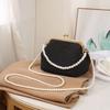 Pearl bag summer portable shell bag mini new Chinese style bag chain bag 2026 beaded messenger women's bag