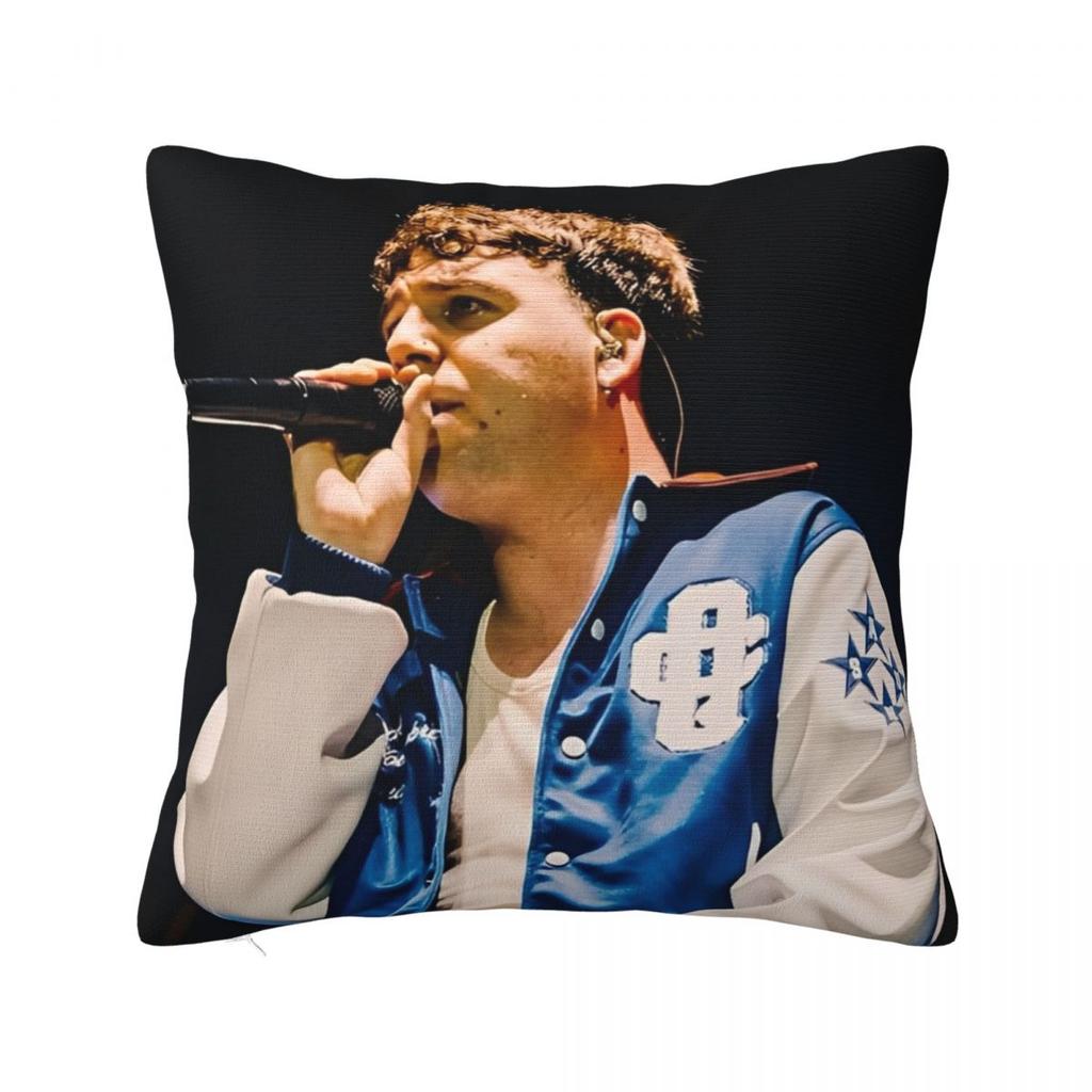 Rapper Quevedo Spanish Singer Pillow Cover Cushion Cover Square Pillow Case Funny Pillowcases For Office Car Home Decorative