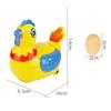 Novelty Chicken Laying Eggs Toy Music Animal The Magic Chicken With 3 Eggs Realistic Sound Singing Laying Eggs Puzzle Toys