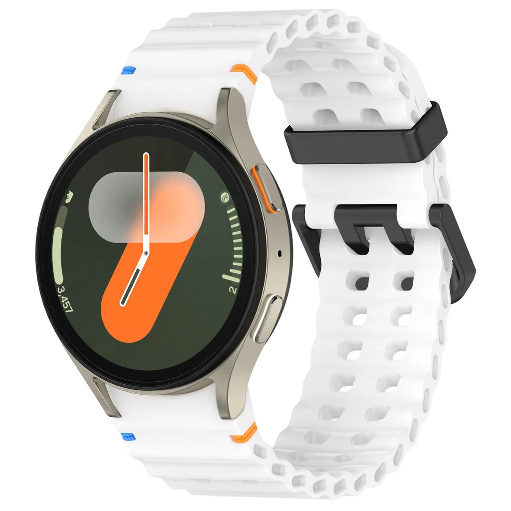 Ремешок для Samsung Galaxy Watch 7/6/5 Pro/4 classic 40мм 44мм Спортивный силиконовый Без зазоров на запястье correa Браслет Ремешки для Galaxy Watch 7