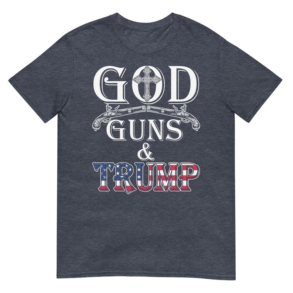God Guns And Trump Shirt 2nd Aunisexdunisext T Shirt Trump 45 Tshirt