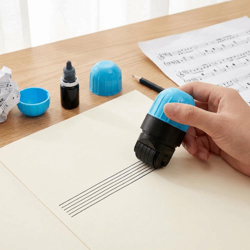 Rolling Stamps Music Notation Stamp 5-Line Staff Staff Roller Sheet music stamp tool Music Writing