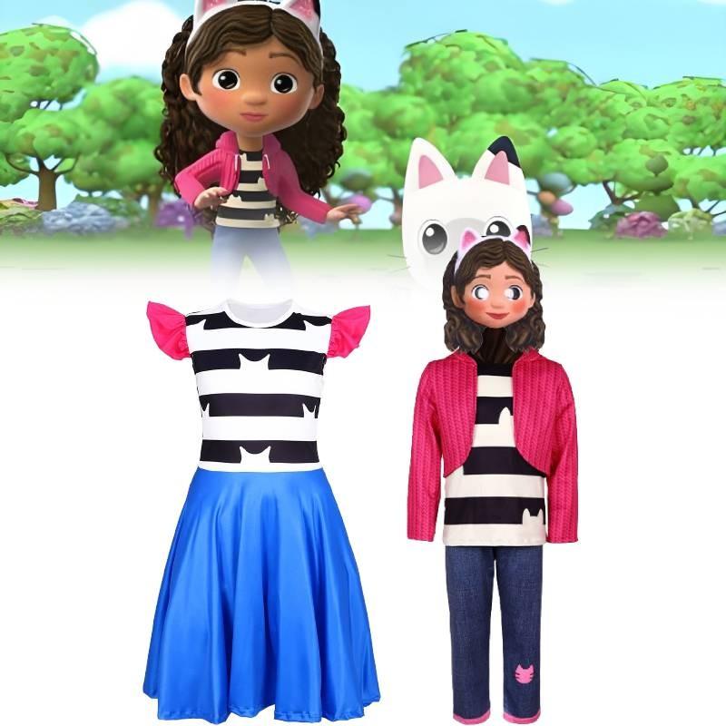 Косплей костюм Комбинезон Дом Габби для ролевых игр для детей до 17 лет