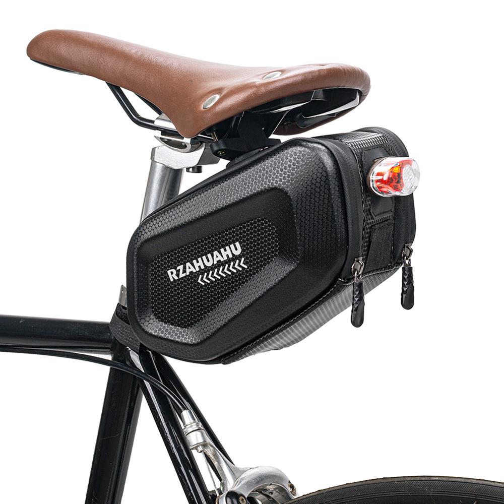 Bicycle Saddle Bag Waterproof Hard Shell Bike Under Seat Bag Cycling Bike Pannier Bag