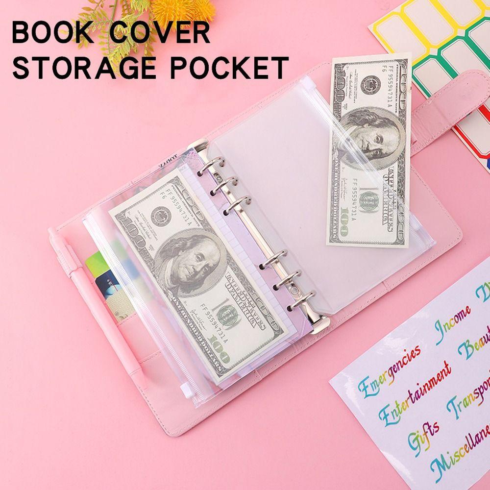 with Zipper Cash Envelopes A6 Budget Binder PU Leather Budget Planner Organizer Lovers
