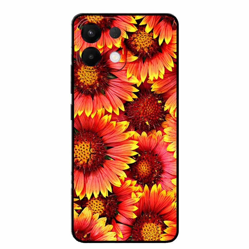 Чехол для Oppo K12s K13 5G Мраморный силиконовый задний чехол-бампер для OPPO K13 5G Мягкий черный Funda Oppo K12s PLD110 Чехол для телефона