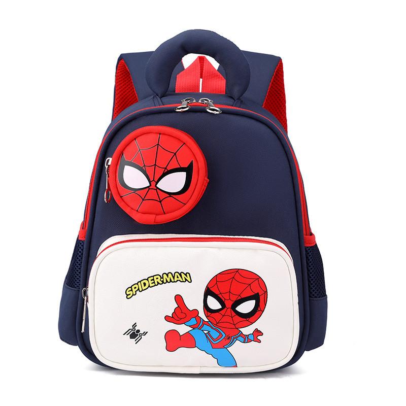 Melody Kuromi Spider Man Kids School Backpack With Breathable Oxford Fabric