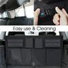 High Capacity Backseat Storage Bag Adjustable Auto Seat Back Hanging Organizer  Universal