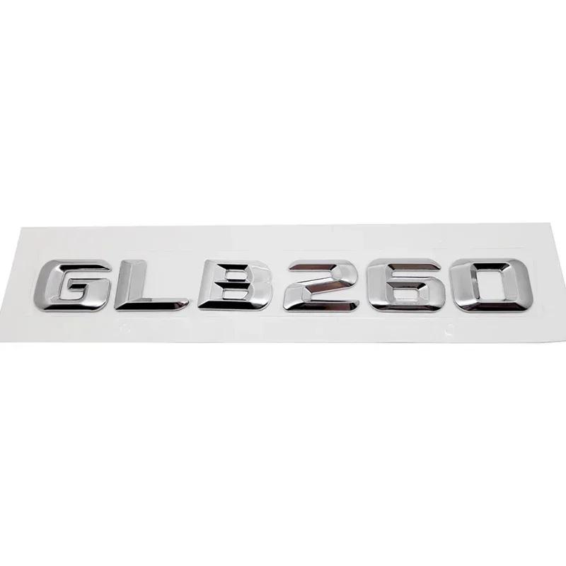 Car Letter Sticker Rear Emblem for Mercedes Benz GLB180 GLB200 GLB220 GLB250 GLB260 GLB300 GLB350 GLB400 GLB450 Trunk Decal
