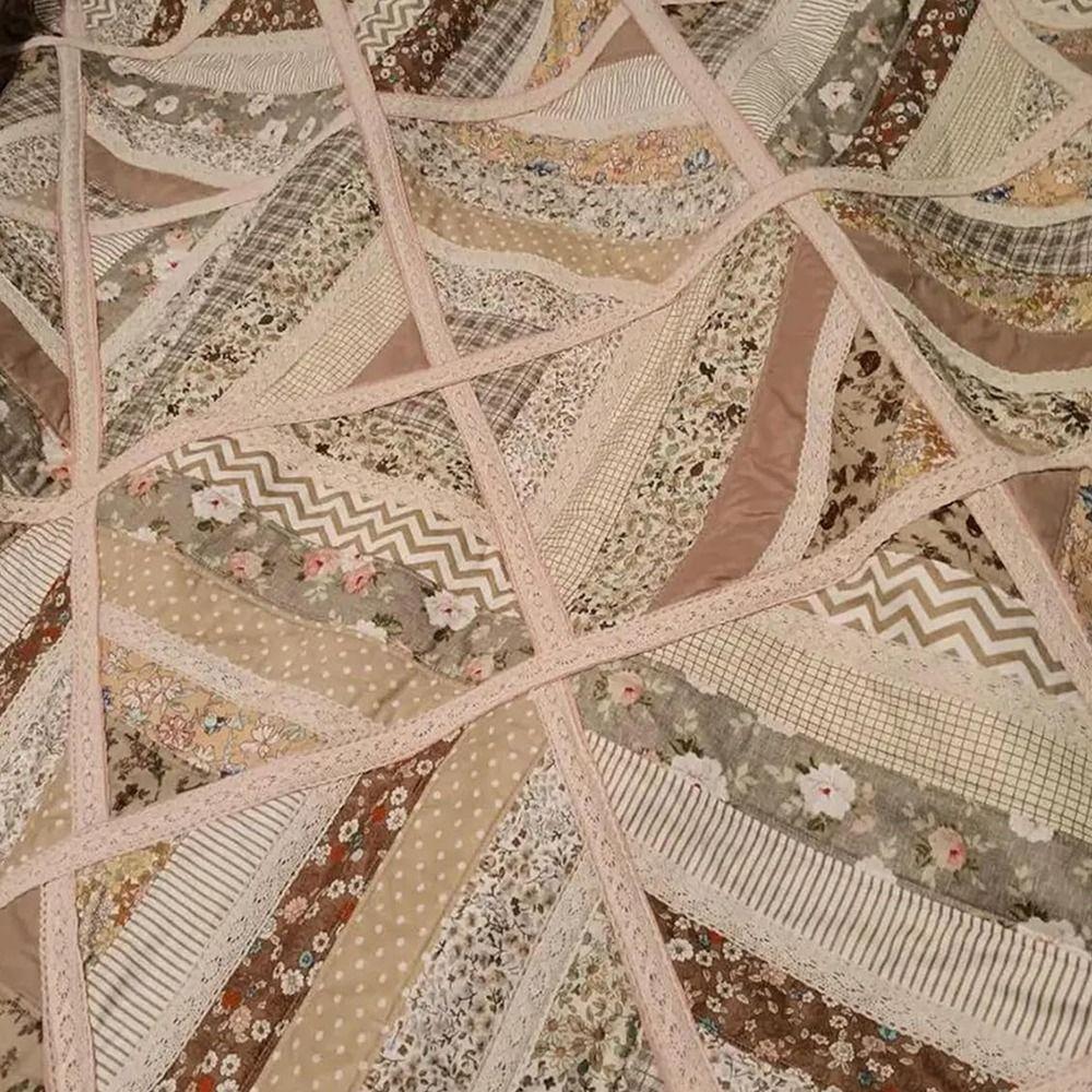42 Sheets Creative Precuts Fabric Jelly Rolls Colorful Vintage Floral Patchwork Fabrics DIY Crafts Mixed Color Series