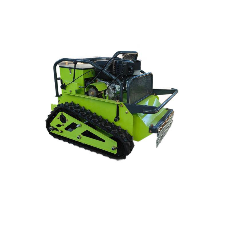 Compact Crawler Slope Mower: Grass Cutting & Reclamation Machine