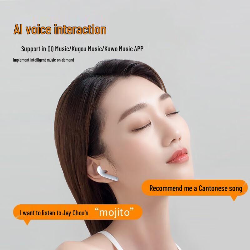 Lenovo H12 Полностью беспроводные AI-смарт-наушники Bluetooth