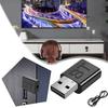 USB Bluetooth-совместимый 5.0 адаптер Музыка Беспроводной 1 для ПК в приемнике для автомобильной навигации hea O0K8