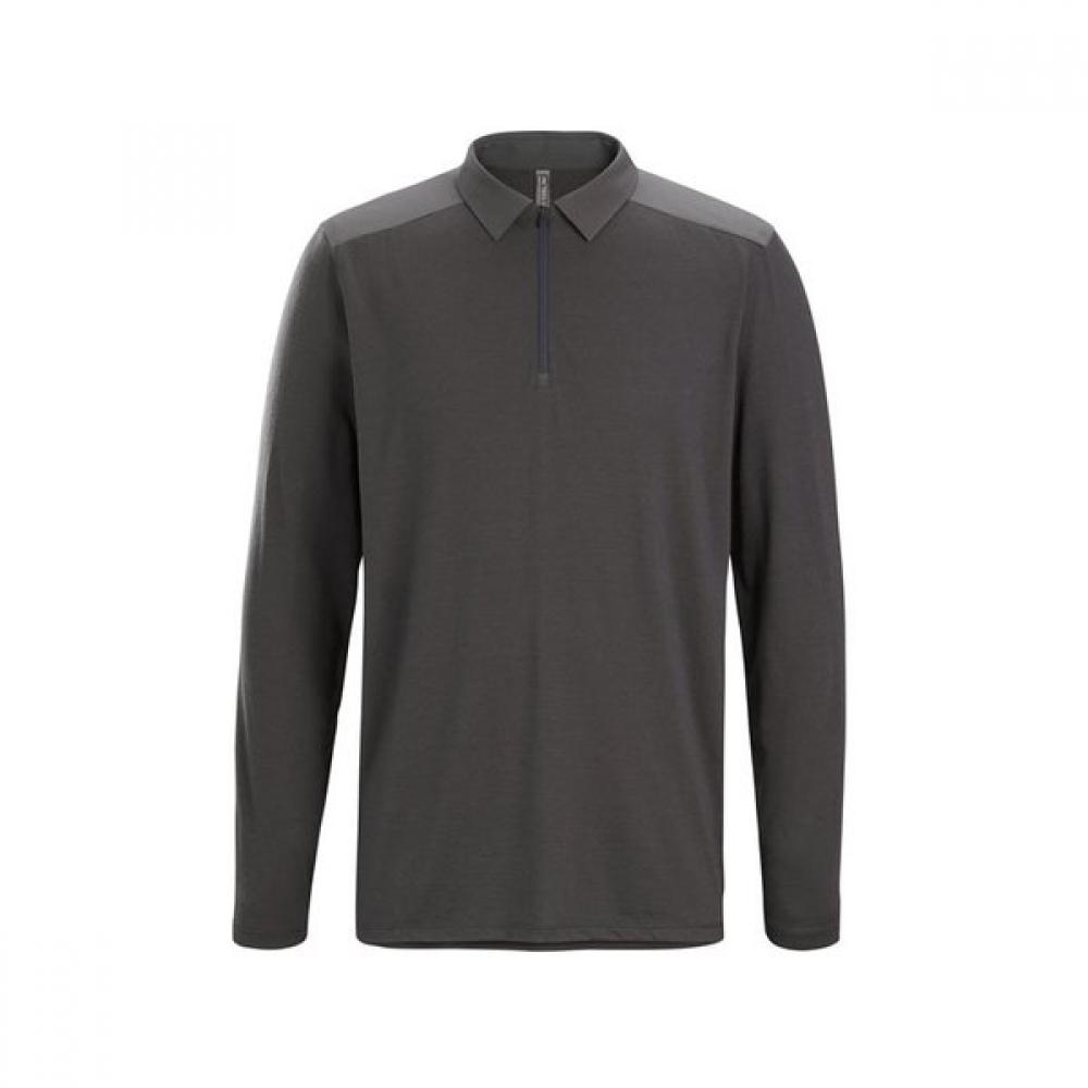 Arc Teryx Ls Men Polo Shirt Vtofmx7226 Penumbra