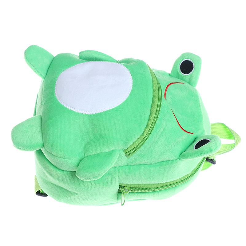 Мини-школьный рюкзак с лягушкой, детский рюкзак, детские школьные сумки, детский плюшевый рюкзак