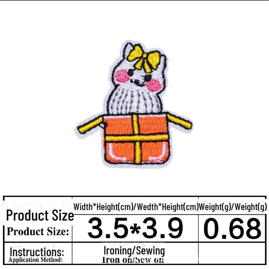 Нашивки с изображением животных для украшения детской одежды