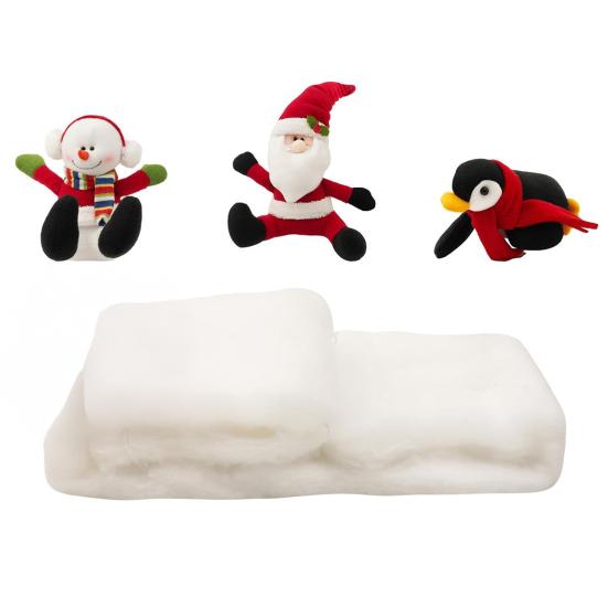 Xmas Home Holiday Atmosphere Christmas Stair Snow Decoration Set, 3 Pcs Cute Santa Snowman Penguin Winter Festival Party Supplies Staircase