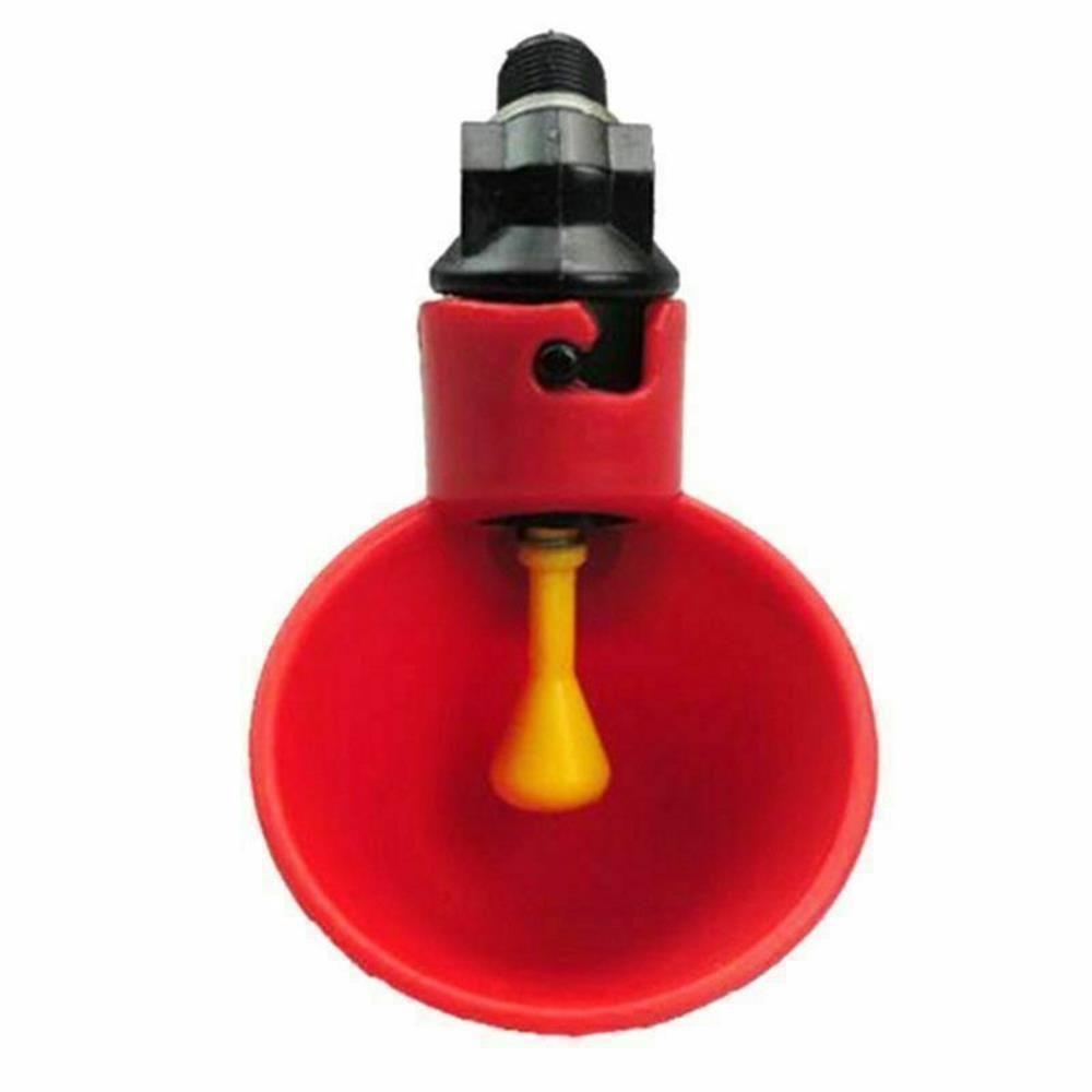 Chicken Coop Feed Quail Plastic Automatic Drinker Plastic Chicken Hen Poultry Water Drinking Cups