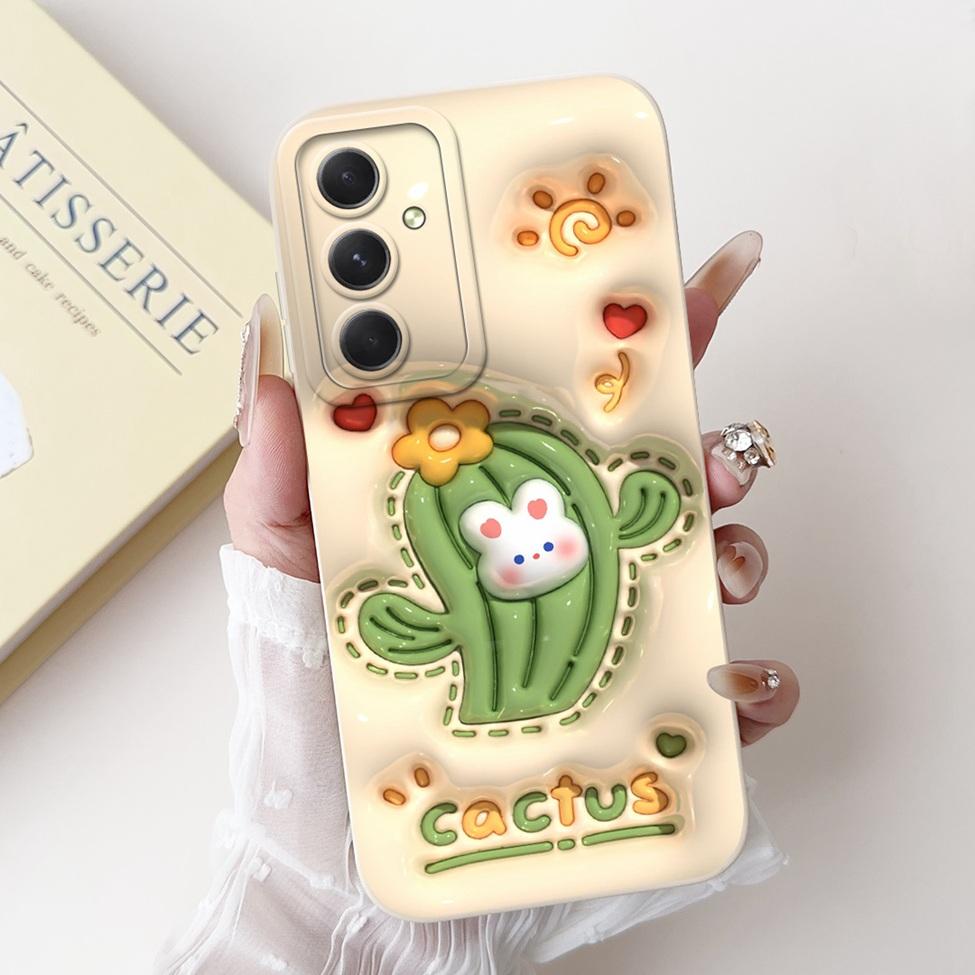 Для Samsung S23 FE S 23 Plus Ultra Чехол Милый Кот Роскошный Забавный Девушка Силиконовый Чехол для Телефона Для Samsung S23 Ultra Funda Coque Capa