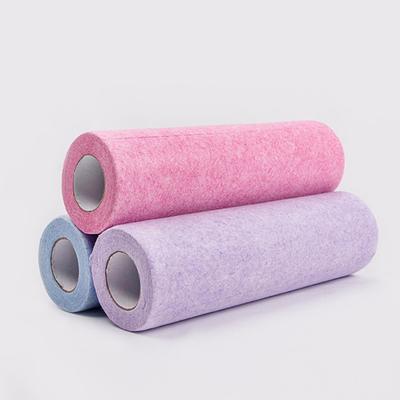 3 рулона 25x25 см Салфетки из микрофибры однотонные для уборки кухни рулон Нежирные салфетки для мытья посуды Губки для мытья посуды Полотенце для сушки посуды