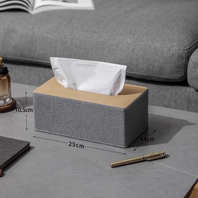 Leather Tissue Box