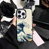 cool G-Great W-Wave Kanagawa   Phone Case For iPhone17,16,15,14,13,12,11 Plus,Pro Max Colored Silver Plated Inside Cover