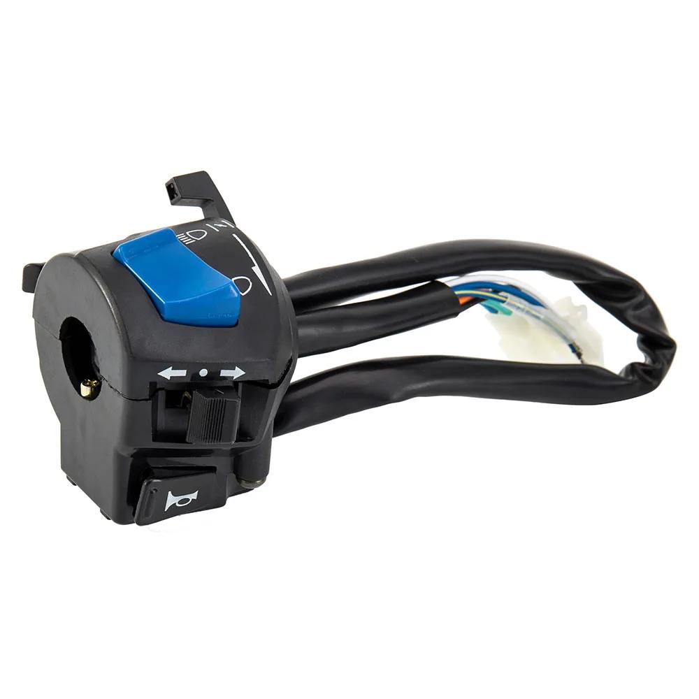 New Motorcycle Handle Bar Left Right Switches Horn Turn Signal Headlight Electric Start Handlebar Controller Switch Universal