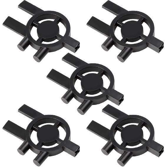 5Pcs Paper Towel Dispenser Keys for Cintas & Sanis 3-in-1 Toilet Paper Dispenser Key Replacement Soap Tissue Box Keys Opener Accessories for