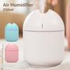 USB Charging Car Air Humidifier Diffuser 250ml Mini Air Humidifier Essential Oil Diffuser With Colorful Night Light For Office