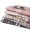 British plaid scarf atmospheric women's autumn and winter versatile couple long warm double-sided thickened vintage scarf
