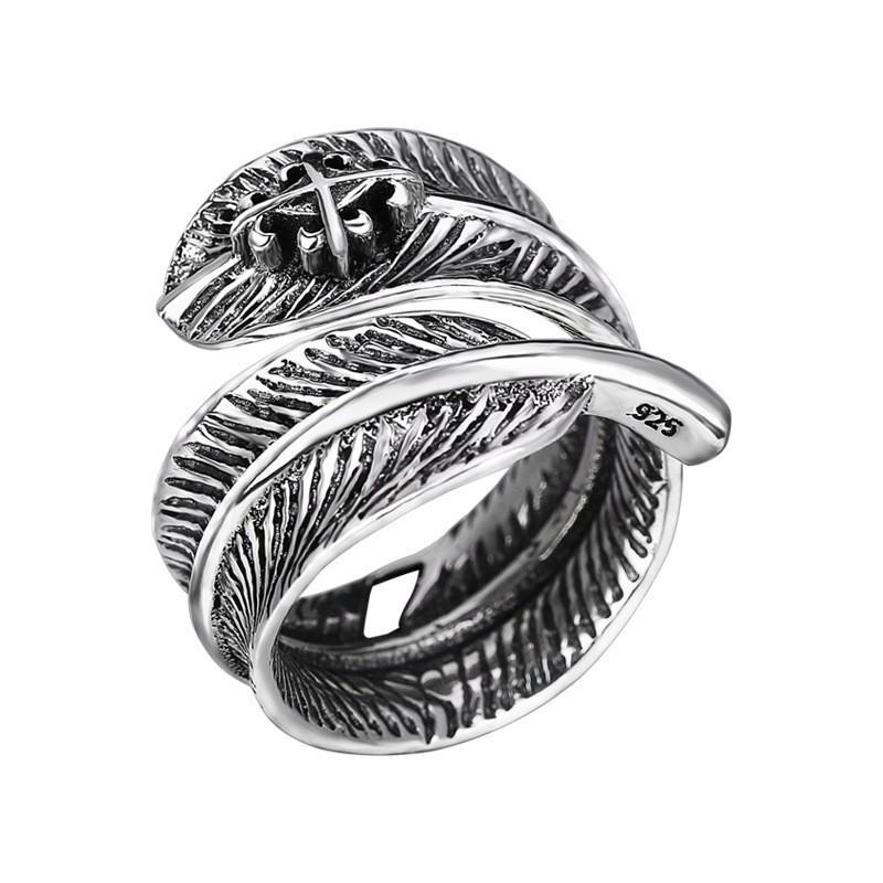 Женский тренд Персонализированное Открытое Живое Модное Ювелирное Кольцо Винтажные Кольца с Буквами