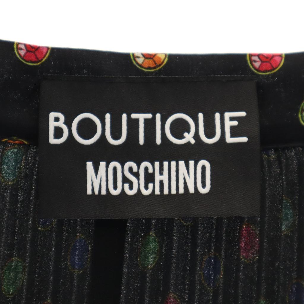 MOSCHINO BOUTIQUE Комбинезон с ручкой Миди длина Плиссированная юбка 38 черный Женский Б/у