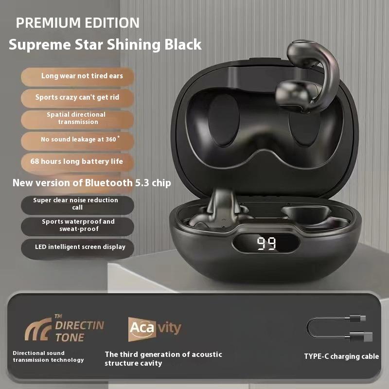 Беспроводная Bluetooth-гарнитура бинауральная подвесная мини-гарнитура удобная для ношения сверхдлинная