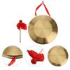 EXCEART Дора Дора музыкальный инструмент Там Там Гонг ударный инструмент Знак барабана Медь сталь с игровым молотком Открытие матча Атмосфера Маллет