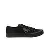 Gabardine Fabric Sneakers Black