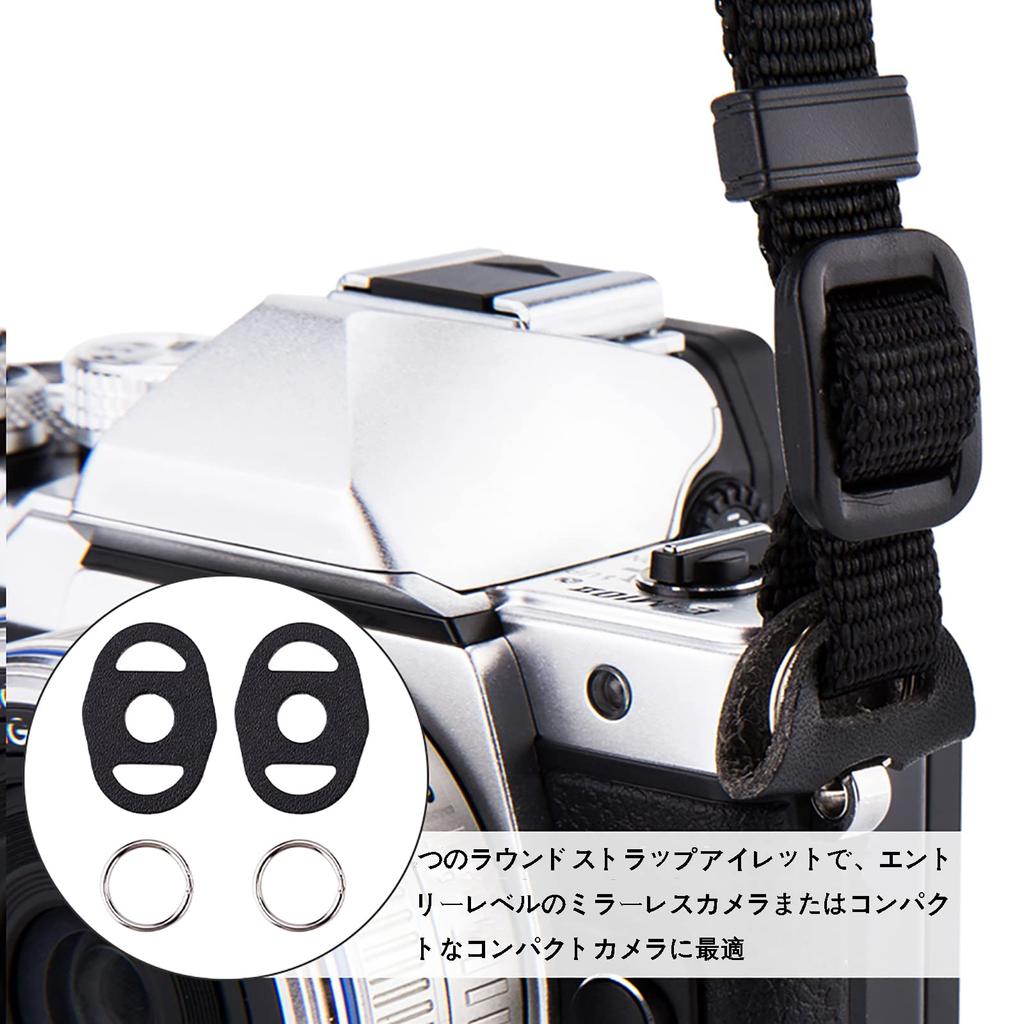 JJC Camera Neck Strap Canon EOS R8 R50 R6II R7 R10 R5C R5 R6 RP Kiss M2 KISS X10 X9 X9i X8i X7 Fujifilm X100VI Gray for X100V X100F Camera X-T5 X-T4