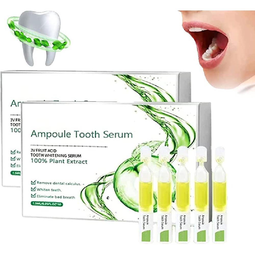 1/2/3/5 коробка с лампочкой для зубной сыворотки, лампочка с эссенцией для зубной пасты, 3 В одноразовая эссенция для отбеливания зубов Fruit Aid, зубной камень и пластина для удаления
