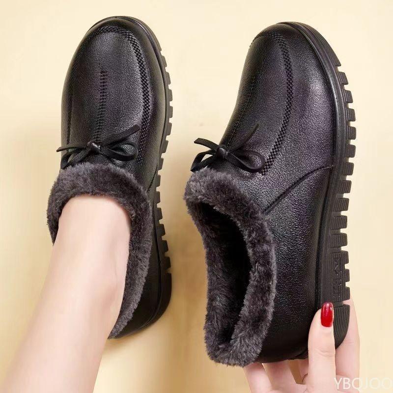 Winter Cotton Shoes for Women Soft Soles for Cold Insulation Simple Comfortable for Middle-aged Elderly People Women's Shoes