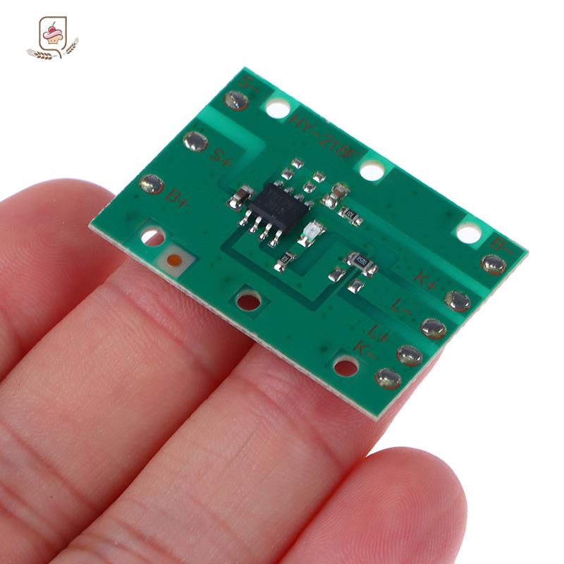 Универсальная печатная плата для налобного фонаря 3,7 В, с зумом, с фиксированным фокусом, три режима: яркий, слабый, мигающий