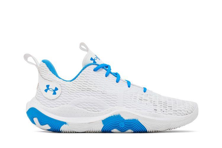 Men's Sneakers Under Armour Spawn 3 CLRSHFT 'White Blue'