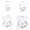 100pcs   4 Sizes Hot Wedding Favors Plastic Thank You Candy Bag Cookie Package Self-Adhesive
